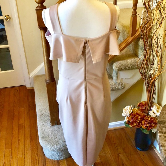 Forever 21 Cold Shoulder Midi Dress - Picture 6 of 8